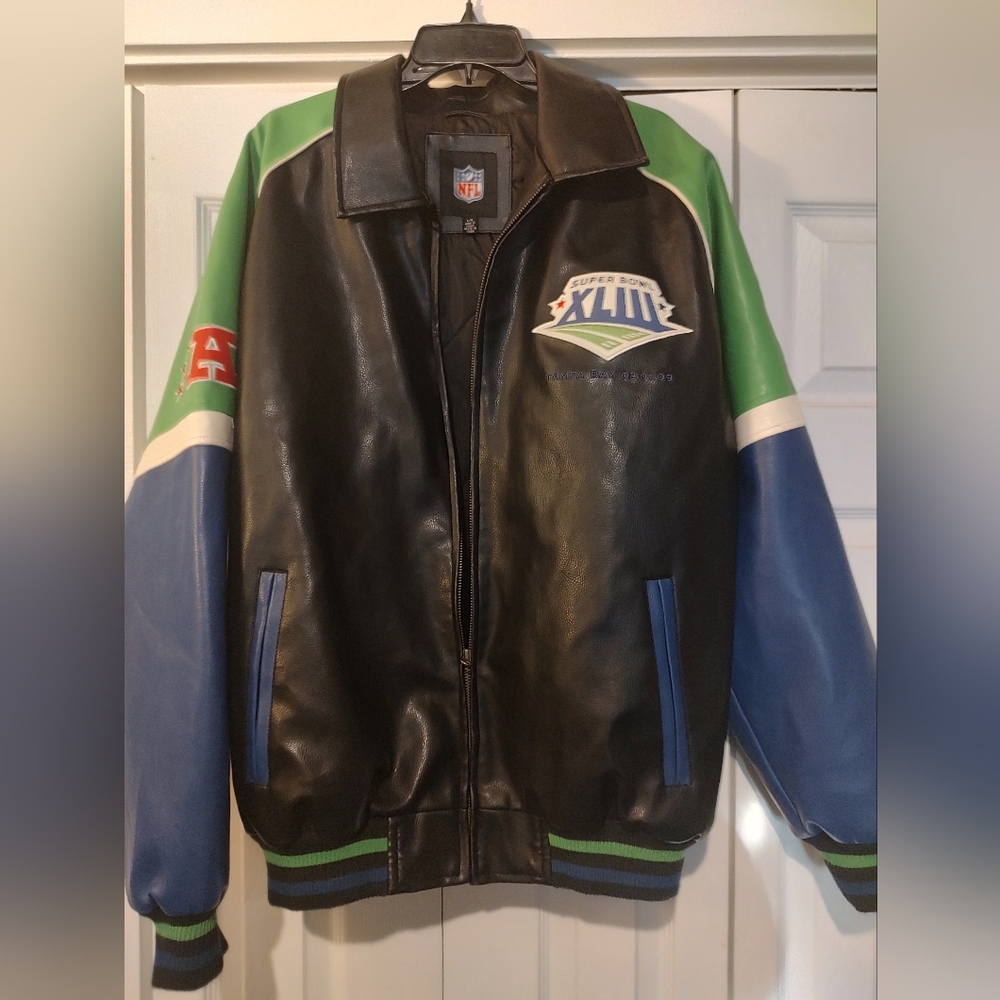 Superbowl XLIII bomber jacket szL excellent condition